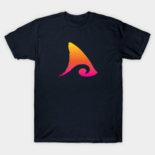 Shark Fin Ocean Wave Tee T-Shirt